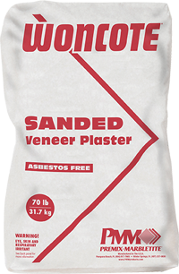 WONCOTE SANDED INTERIOR VENEER PLASTER