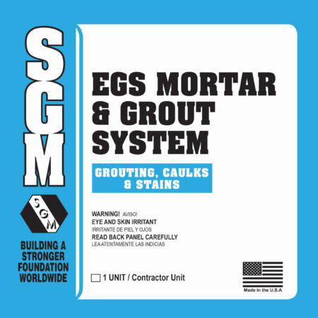 SGM EGS Mortar Grout System