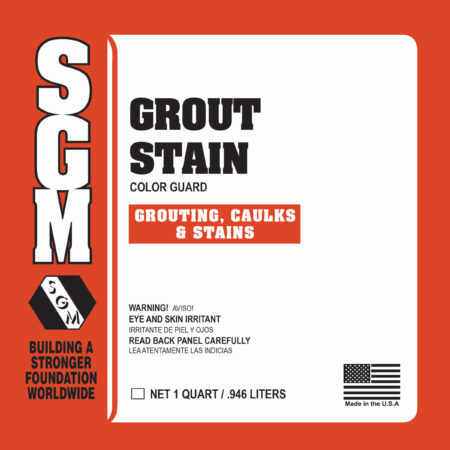 SGM GROUT STAIN