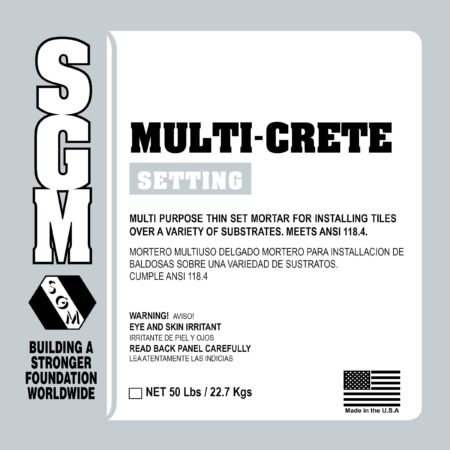 GMT Multi-Crete All-Purpose Thin-Set Mortar